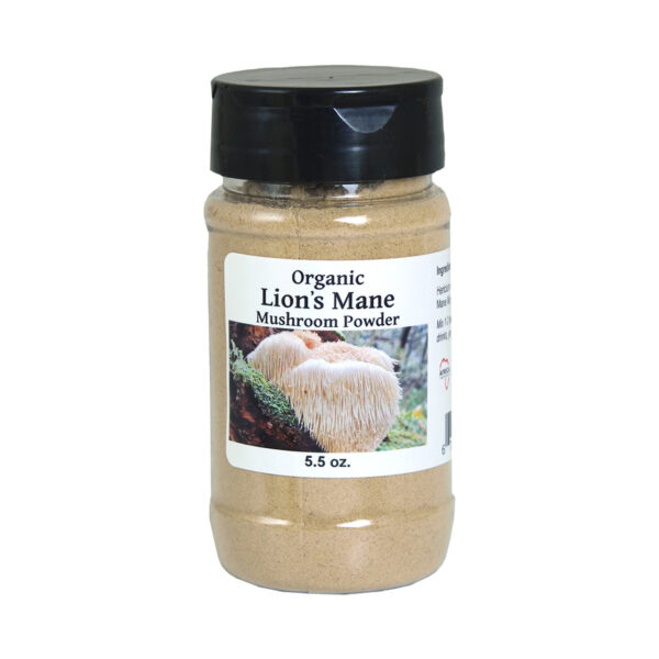 Organic Lion's Mane Mushroom Powder – 5.5 oz. - Image 2